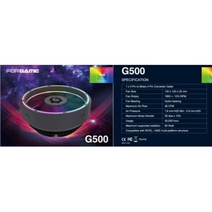 Quạt tản nhiệt CPU Forgame G500