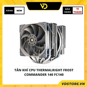 Quạt tản nhiệt CPU Thermalright Dual-Tower Frost Commander 140