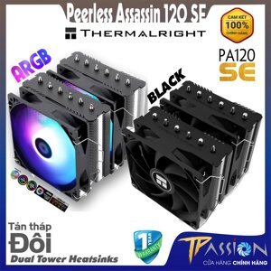 Quạt tản nhiệt CPU Thermalright Dual-Tower Peerless Assassin 120 SE