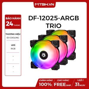 Quạt tản nhiệt ID Cooling DF-12025-ARGB Trio