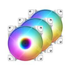 Quạt tản nhiệt ID Cooling DF-12025-ARGB Trio Snow