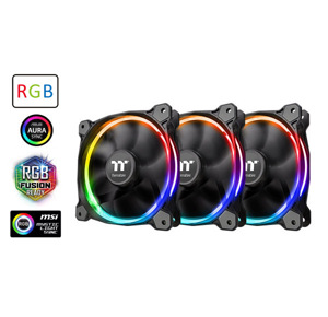 Quạt tản nhiệt Thermaltake Riing 12 Led RGB - 3 Fan pack