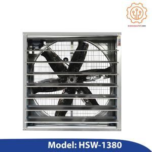 Quạt thông gió công nghiệp vuông Hawin HSW-1380