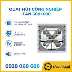 Quạt thông gió nhà xưởng trực tiếp IFan 24A
