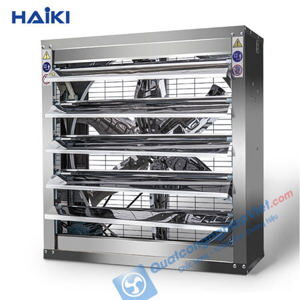 Quạt thông gió nhà xưởng vuông Haiki LF900