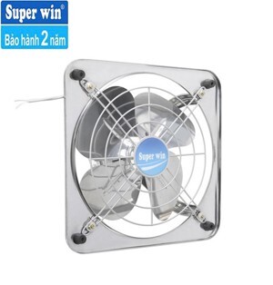 Quạt thông gió Super Win FDI 35-4 - Vuông, Inox