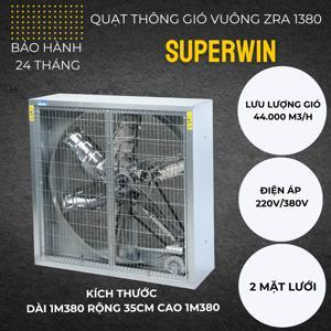 Quạt thông gió vuông Super Win ZRA1380 (380V)