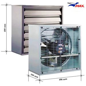 Quạt thông gió vuông Superlite Max SHRV400