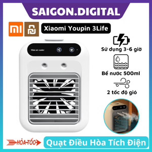 Quạt tích điện gấp gọn Xiaomi 3Life