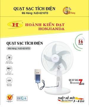 Quạt tích điện Honjianda HJD-6216TD