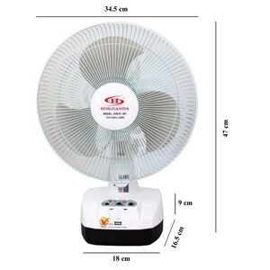 Quạt tích điện Honjianda HJD-FL301