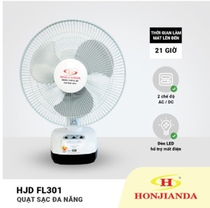 Quạt tích điện Honjianda HJD-FL301