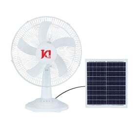 Quạt tích điện năng lượng mặt trời Jindian JD-138LL