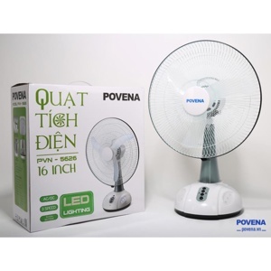 Quạt tích điện Povena PVN-5626