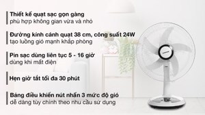 Quạt tích điện Sunhouse SHD7223