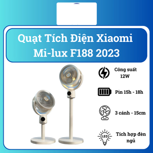 Quạt tích điện Xiaomi Mi-lux F188