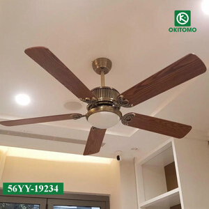 Quạt trần 5 cánh gỗ Ceiling fan 56YY-19234
