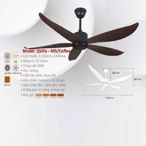 Quạt trần 5 cánh Vifa 405