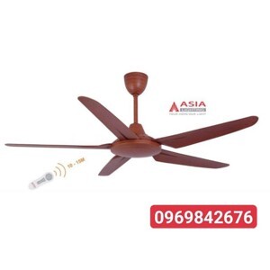 Quạt trần đèn Asia 5 cánh QT05-G-02