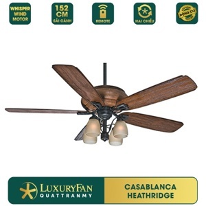 Quạt trần Casablanca Heathridge LuxuryFan 5 cánh 55051