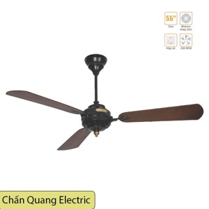 Quạt trần Sinwa 3 cánh S138-W - cánh gỗ