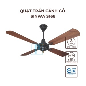 Quạt trần Sinwa 4 cánh S168