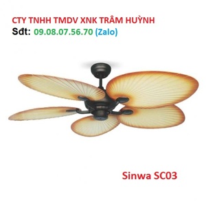 Quạt trần cổ điển Sinwa SC 03