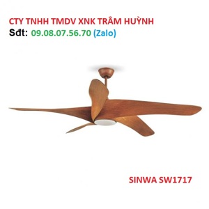 Quạt trần đèn Sinwa 5 cánh SW 1717