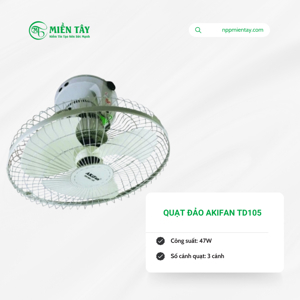 Quạt đảo trần Senko 3 cánh TD105