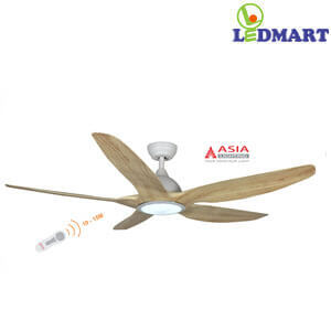 Quạt trần DC Asia 5 cánh QT03-G-01