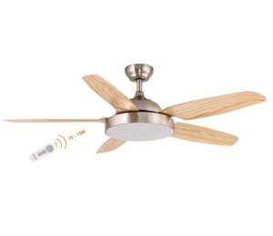 Quạt trần đèn DC Asia 5 cánh QT04-G-01