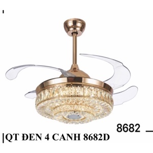 Quạt trần đèn 4 cánh 8682D