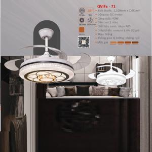 Quạt trần đèn 4 cánh Vifa-71