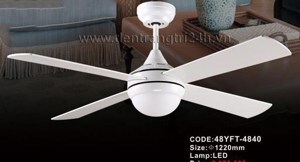 Quạt trần đèn 4 cánh 48YFT-4840