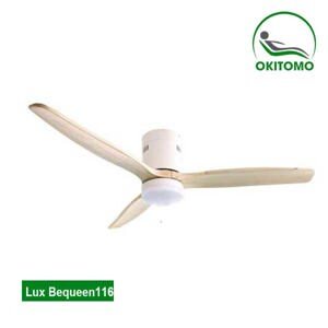 Quạt trần đèn Airfusion Akamani 3 cánh Lux Bequeen116