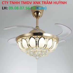 Quạt trần đèn 4 cánh AS194