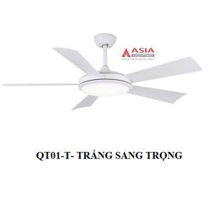 Quạt trần đèn Asia 5 cánh QT01-T-01