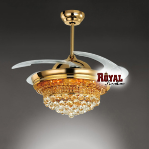 Quạt trần đèn chùm Royal CF-9018