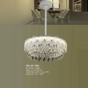 Quạt trần đèn Aurora Lighting 5 cánh  QT-1006