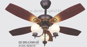 Quạt trần đèn Aurora Lighting 5 cánh QT-205