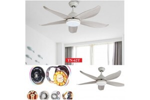 Quạt trần đèn Dakii Fan 5 cánh TN-62T