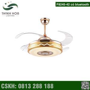 Quạt trần đèn 4 cánh F8245-42