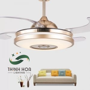 Quạt trần đèn 4 cánh F8522-42