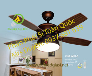 Quạt trần đèn Hufa 5 cánh ĐQ 6016