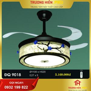 Quạt trần đèn Hufa 4 cánh ĐQ 9018