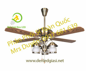 Quạt trần đèn 5 cánh NQ-50907