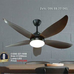 Quạt trần đèn 5 cánh QT-195B