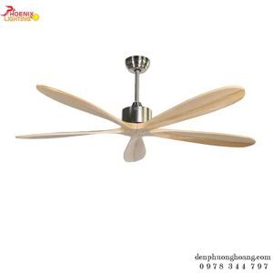 Quạt trần đèn 5 cánh QT52154