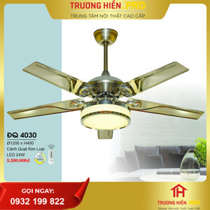 Quạt trần đèn 5 cánh DQ 4030