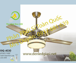 Quạt trần đèn 5 cánh DQ 4030